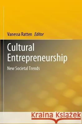 Cultural Entrepreneurship  9789811927737 Springer Nature Singapore - książka