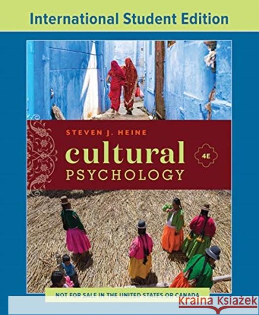 Cultural Psychology Steven J. Heine 9780393421873 WW Norton & Co - książka