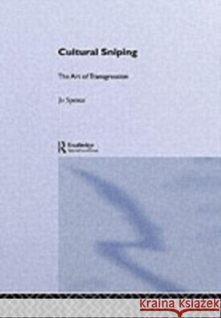 Cultural Sniping Jo Spence 9780415088848 Routledge - książka