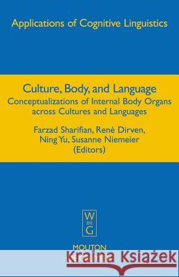 Culture, Body, and Language Farzad Sharifian 9783110196221  - książka