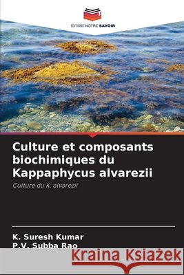 Culture et composants biochimiques du Kappaphycus alvarezii Suresh Kumar, K., Subba Rao, P.V. 9786209064975 Editions Notre Savoir - książka