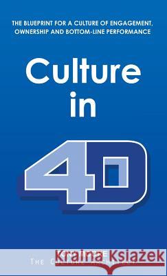 Culture in 4D: The Blueprint for a Culture of Engagement, Ownership, and Bottom-Line Performance Tony Moore 9781945812378 Richter Publishing LLC - książka