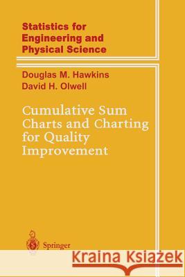 Cumulative Sum Charts and Charting for Quality Improvement Douglas M David H Douglas M. Hawkins 9781461272458 Springer - książka