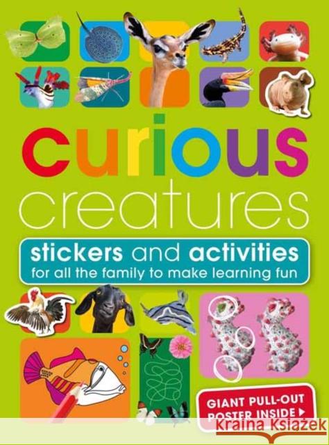 Curious Creatures: With Stickers and Activities to Make Family Learning Fun Anita Genera, Penelope Arlon 9781681887418 Weldon Owen - książka