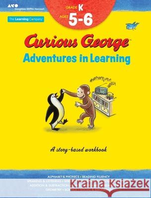 Curious George Adventures in Learning, Kindergarten: Story-Based Learning The Learning Company 9780544372634 Harcourt Brace and Company - książka