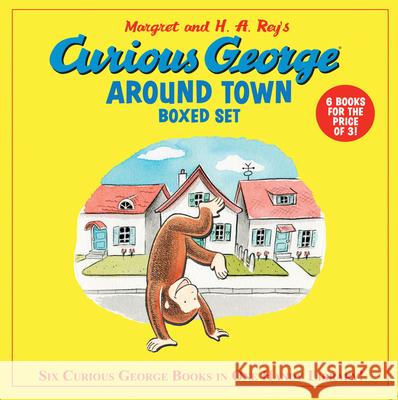 Curious George Around Town 6-Book Box Set: 6 Favorite 8x8s! Rey, H. A. 9780547487045 Houghton Mifflin Harcourt (HMH) - książka