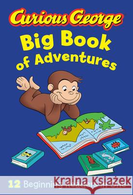 Curious George Big Book of Adventures H A Rey 9780544084636  - książka