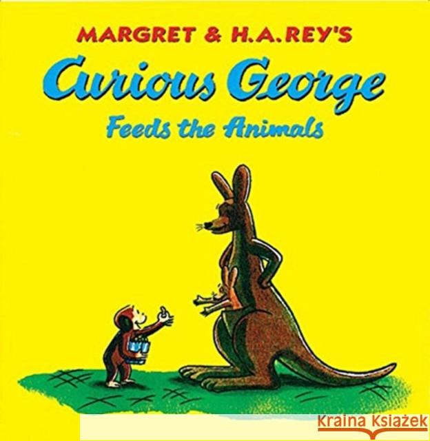 Curious George Feeds the Animals Margret Rey H. A. Rey 9780395919101 Houghton Mifflin Company - książka