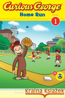 Curious George Home Run (Cgtv Early Reader) H. A. Rey 9780547691183 Houghton Mifflin Harcourt (HMH) - książka