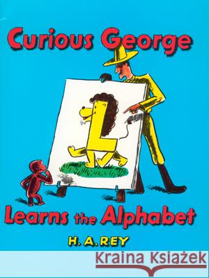 Curious George Learns the Alphabet H. A. Rey 9780395137185 Houghton Mifflin Company - książka