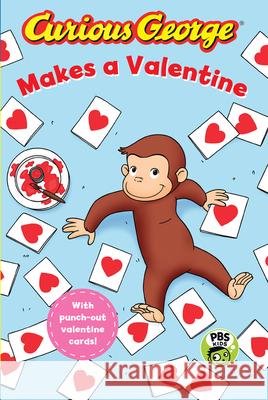 Curious George Makes a Valentine H. a. Rey 9781328695567 Houghton Mifflin - książka