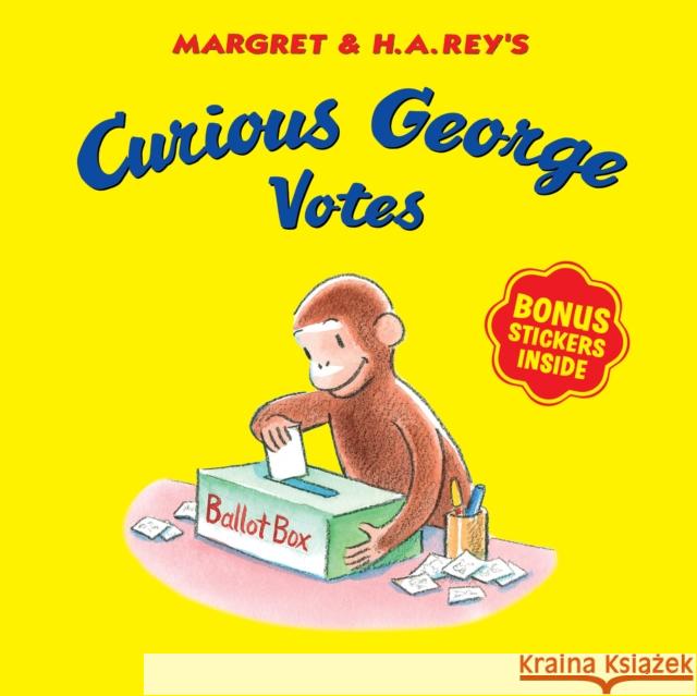 Curious George Votes H. A. Rey 9780358272632 Houghton Mifflin - książka