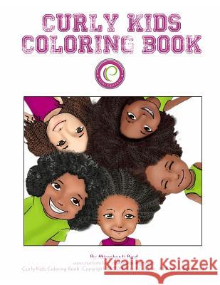 Curly Kids Coloring Book Akirashanti Byrd 9781500274542 Createspace - książka