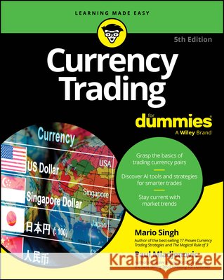 Currency Trading for Dummies Paul Mladjenovic Mario Singh 9781394431816 For Dummies - książka
