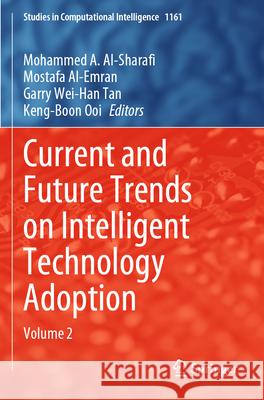 Current and Future Trends on Intelligent Technology Adoption  9783031614651 Springer Nature Switzerland - książka