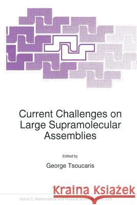 Current Challenges on Large Supramolecular Assemblies Georges Tsoucaris 9789401062244 Springer - książka