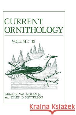 Current Ornithology Val, Jr. Nolan Ellen D. Ketterson 9781461376972 Springer - książka