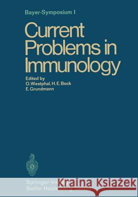 Current Problems in Immunology Hans Erhard Book Ekkehard Grundmann Otto Westphal 9783662277461 Springer - książka