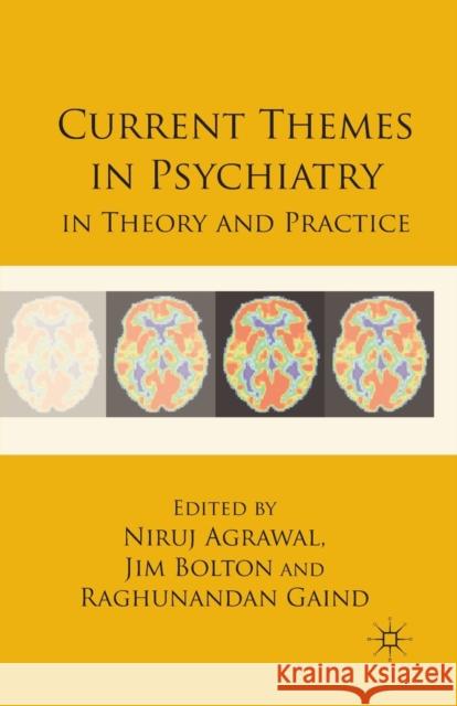 Current Themes in Psychiatry in Theory and Practice Niruj Agrawal Jim Bolton Raghunandan Gaind 9781349358274 Palgrave Macmillan - książka