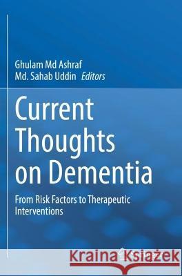 Current Thoughts on Dementia  9789811676086 Springer Nature Singapore - książka