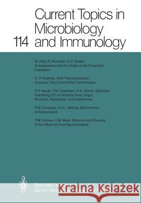 Current Topics in Microbiology and Immunology  9783642702297 Springer - książka