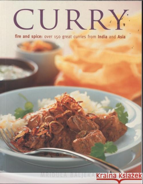 Curry: Fire and Spice Baljekar Mridula 9781844771721  - książka