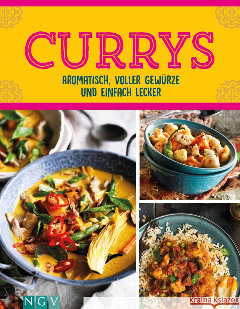 Currys - Aromatisch, voller Gewürze und einfach lecker  9783625194224 Naumann & Göbel - książka