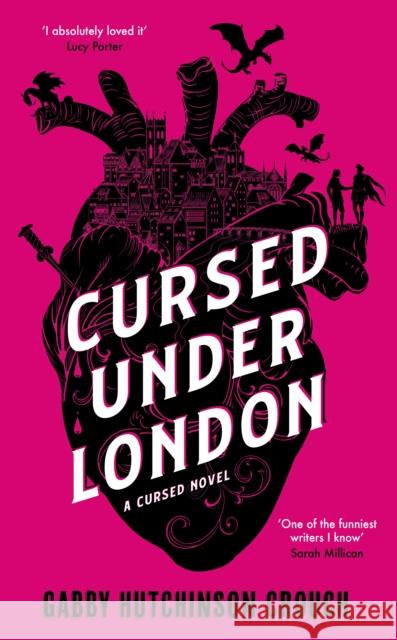 Cursed Under London: the unputdownable Elizabethan romantasy Gabby Hutchinson Crouch 9781788425056 Duckworth Books - książka