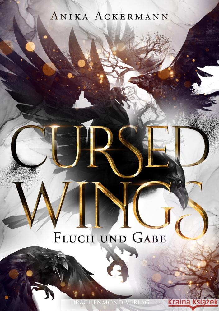 Cursed Wings Anika, Ackermann 9783959915205 Drachenmond Verlag - książka