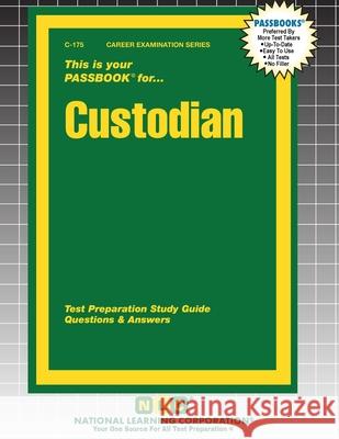 Custodian Passbooks 9781799301752 National Learning Corp - książka