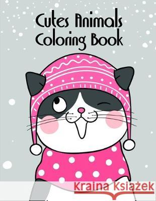 Cutes Animals Coloring Book: An Adorable Coloring Christmas Book with Cute Animals, Playful Kids, Best for Children J. K. Mimo 9781709018206 Independently Published - książka