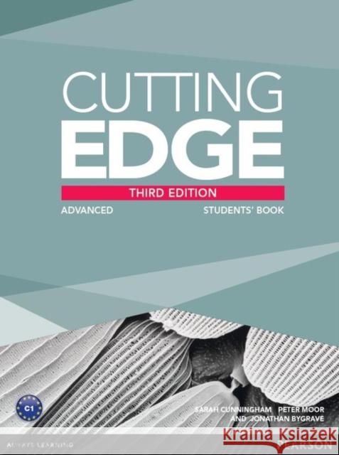 Cutting Edge 3ed Advanced SB + DVD PEARSON Cunningham Sarah Moor Peter Bygrave Jonathan 9781447936800 Cutting Edge - książka