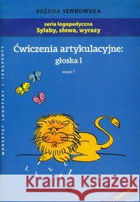 Ćwiczenia artykulacyjne zeszyt 7 głoska L A4 Senkowska Bożena 9788361009351 Wydawnictwo Edukacyjne - książka