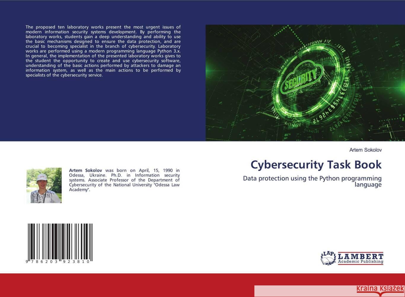 Cybersecurity Task Book Sokolov, Artem 9786203923810 LAP Lambert Academic Publishing - książka