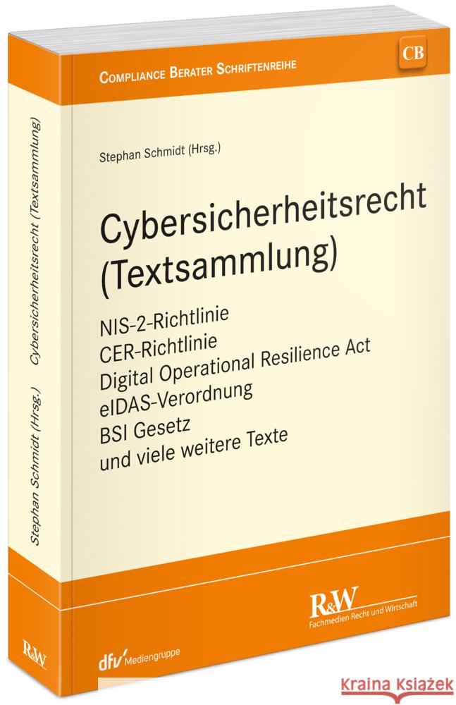 Cybersicherheitsrecht (Textsammlung)  9783800518937 Fachmedien Recht und Wirtschaft - książka