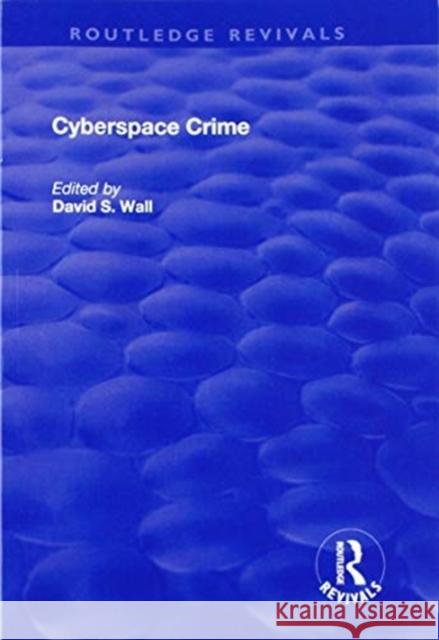 Cyberspace Crime D. S. Wall 9781138709010 Routledge - książka