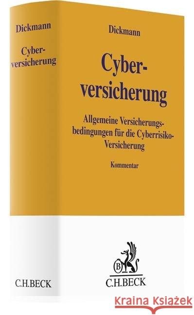 Cyberversicherung  9783406736247 Beck Juristischer Verlag - książka