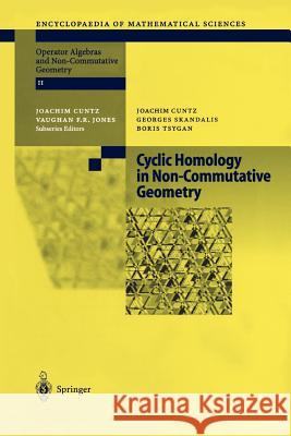 Cyclic Homology in Non-Commutative Geometry Joachim Cuntz Georges Skandalis Boris Tsygan 9783642073373 Not Avail - książka