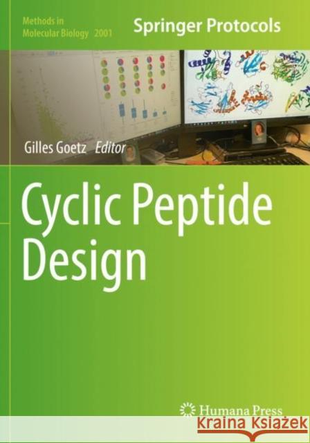 Cyclic Peptide Design Gilles Goetz   9781493995066 Humana Press Inc. - książka