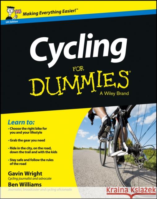 Cycling For Dummies - UK Dan Joyce 9781118364352  - książka