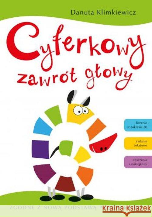 Cyferkowy zawrót głowy Klimkiewicz Danuta 9788379153275 Skrzat - książka