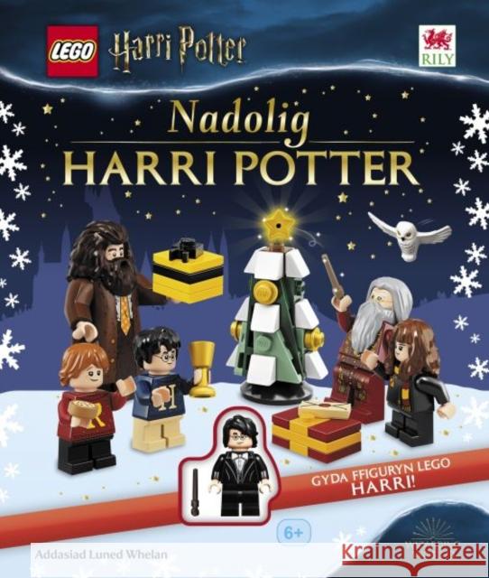 Cyfres Lego: Nadolig Harri Potter Elizabeth Dowsett 9781804162569 Rily Publications Ltd - książka