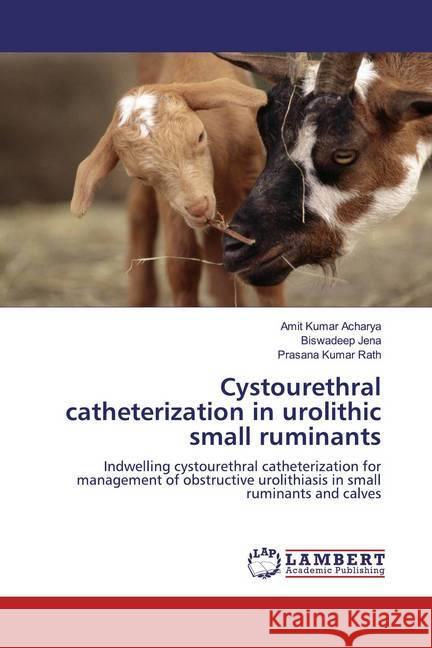 Cystourethral catheterization in urolithic small ruminants : Indwelling cystourethral catheterization for management of obstructive urolithiasis in small ruminants and calves Acharya, Amit Kumar; Jena, Biswadeep; Rath, Prasana Kumar 9786200298416 LAP Lambert Academic Publishing - książka