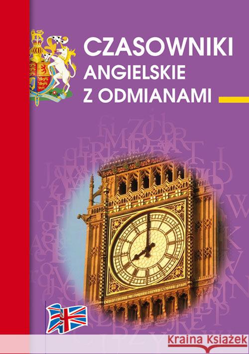 Czasowniki angielskie z odmianami Kłobukowska Katarzyna 9788381143899 Literat - książka