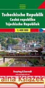 Czech Republic Road Map 1:400 000  9783707905915 Freytag&berndt - książka