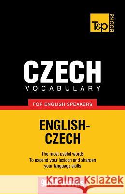 Czech vocabulary for English speakers - 9000 words Andrey Taranov 9781780718170 T&p Books - książka