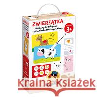 CzuCzu Zwierzątka. Zabawy kreatywne z pisakiem  9788365773555 Bright Junior Media - książka