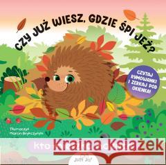Czy już wiesz, gdzie śpi jeż? Kto mieszka na łące Fiona Huisman 9788383531540 Jedność - książka