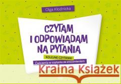 Czytam i odpowiadam na pytania. Kolejne czytanki Olga Kłodnicka 9788383096445 Harmonia - książka