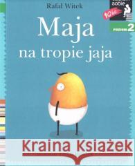 Czytam sobie - Maja na tropie jaja Rafał Witek 9788327671851 Harperkids - książka